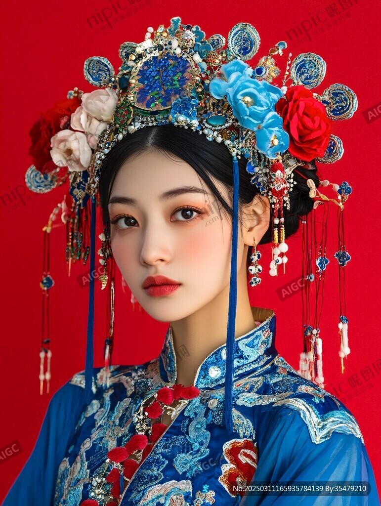 新中式婚禮新娘