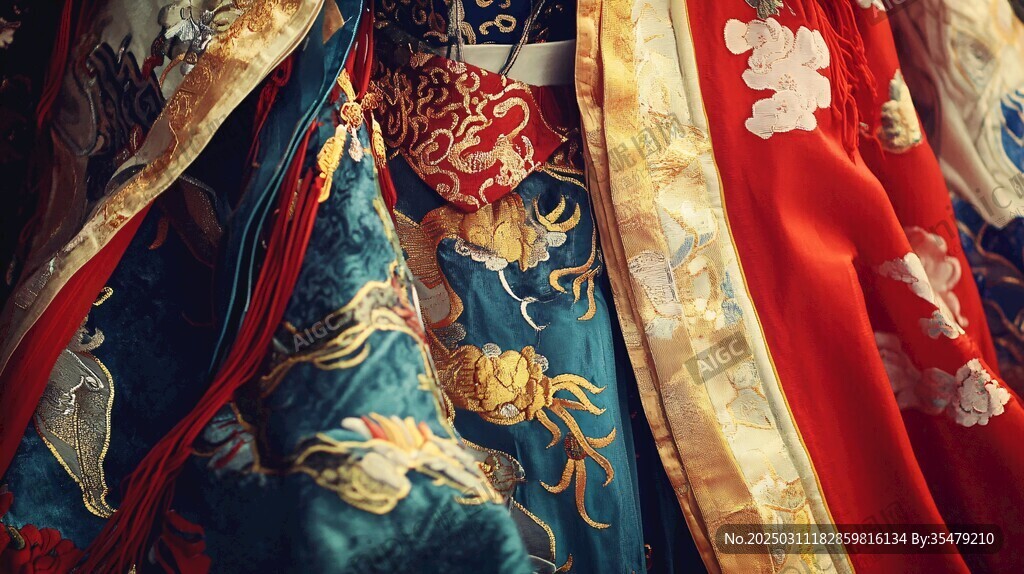 華麗傳統(tǒng)服飾之美