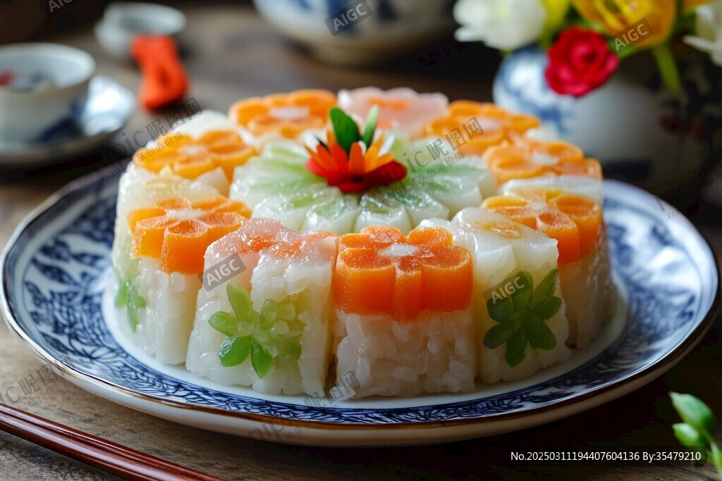 美味中國菜肴圖片