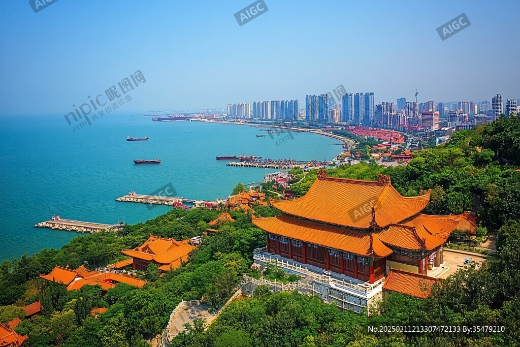 海濱城市的傳統與現代并存
