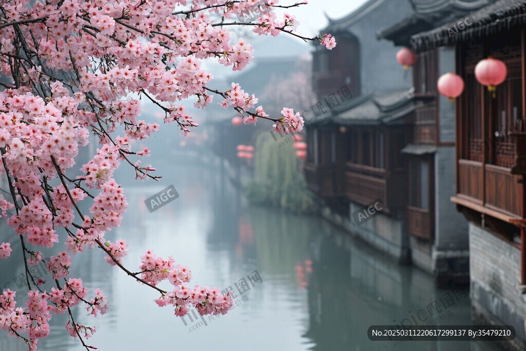 春日江南水鄉