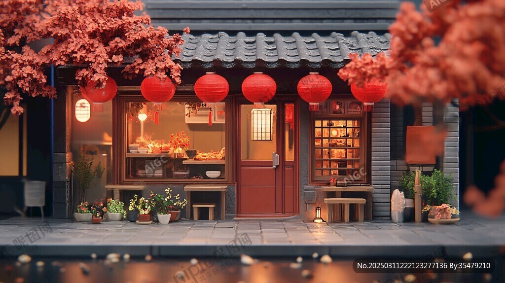 秋日韻味 紅燈籠高掛