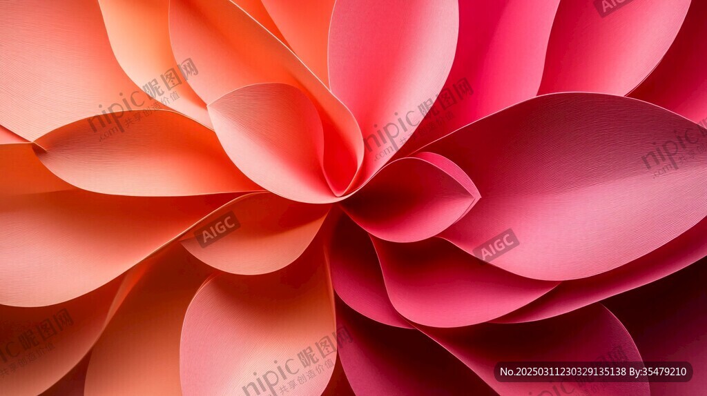 彩色紙花藝術(shù)