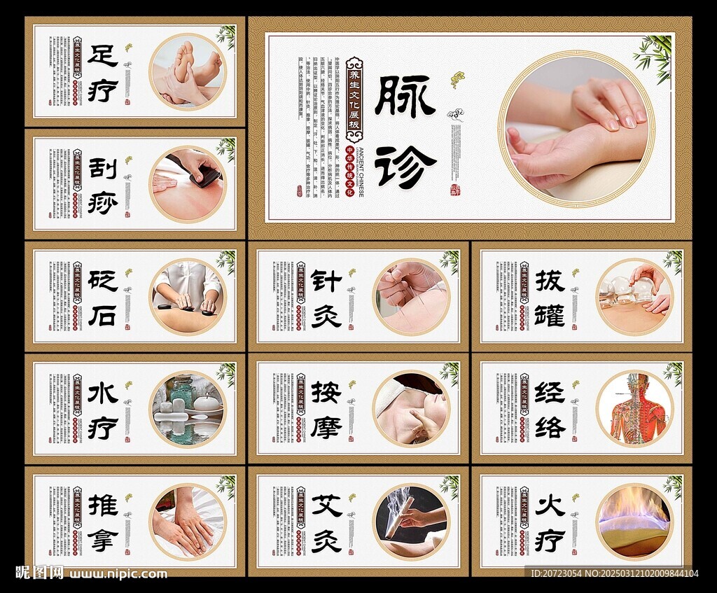 中醫(yī)養(yǎng)生展板