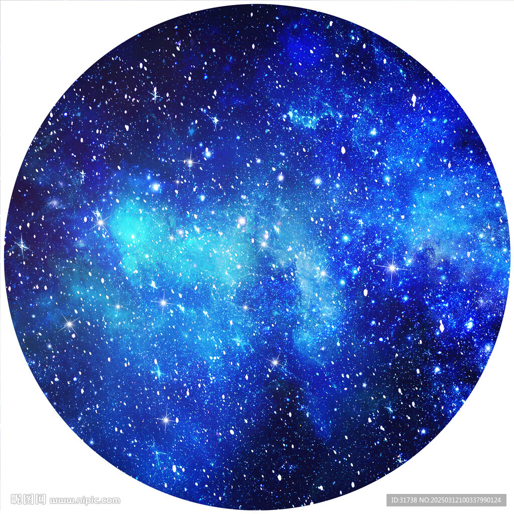 圓形星空天花軟膜