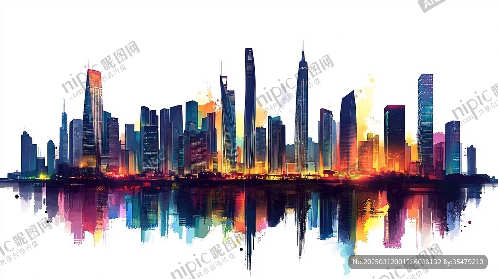 多彩都市天際線