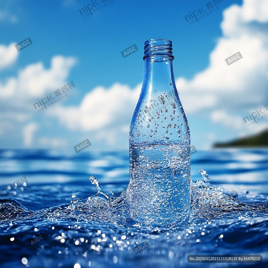 清澈的海水與天空