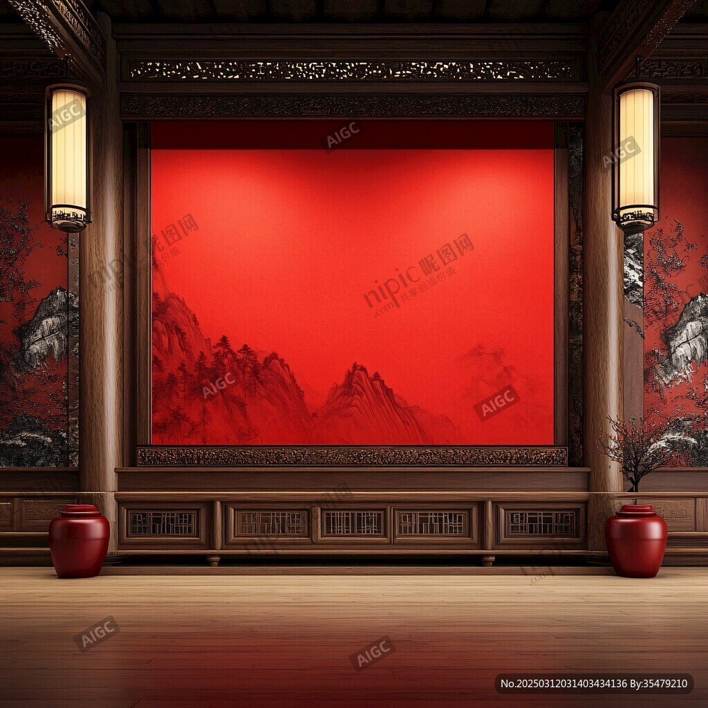 紅墻山水畫室