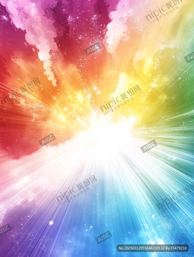 彩虹星云的爆發(fā)