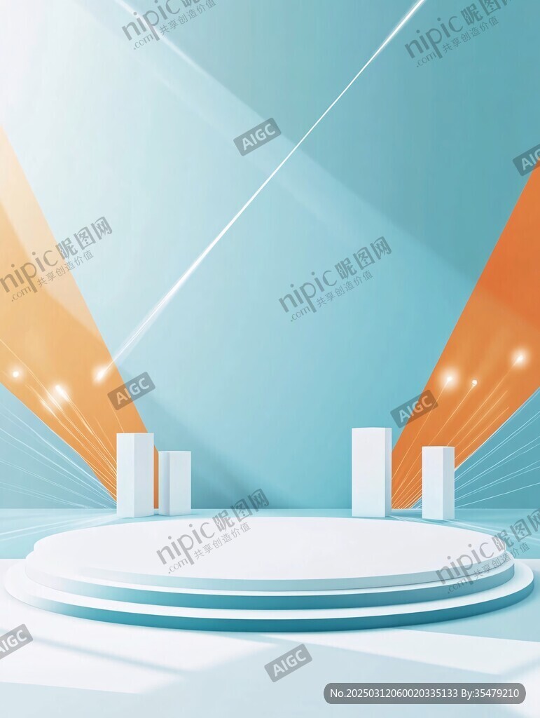 簡約現代舞臺設計