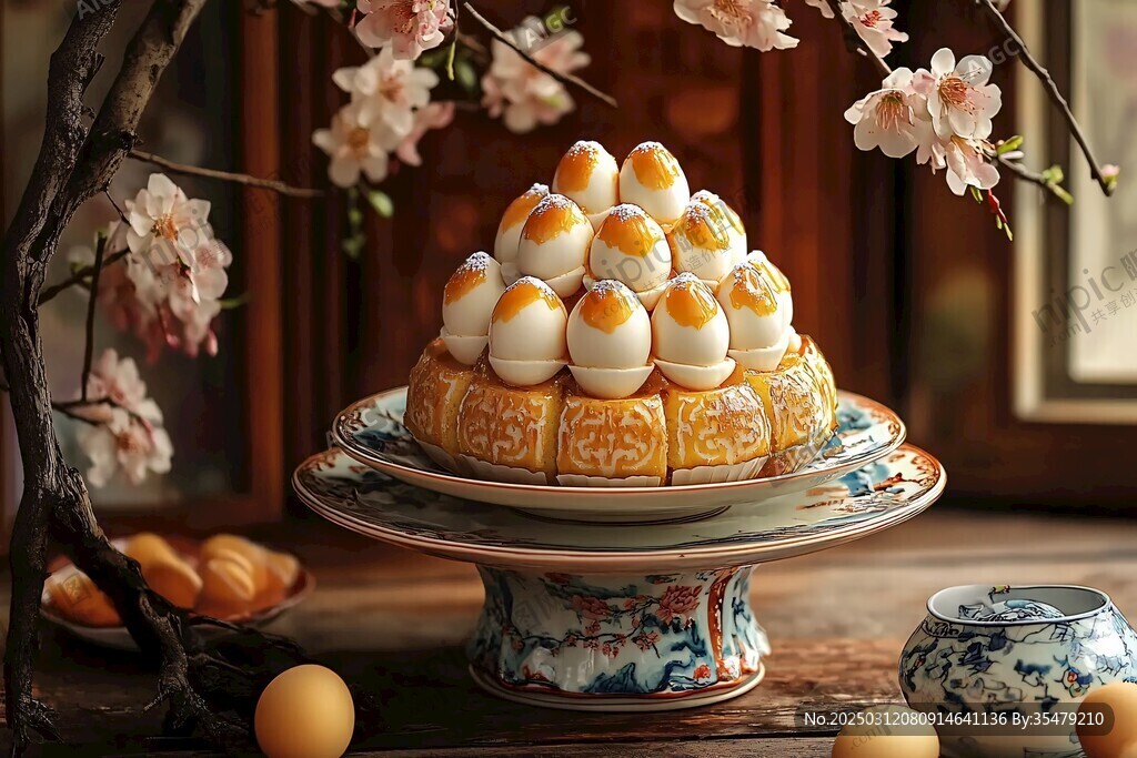 春日甜品 杏花映襯下的美味時(shí)刻