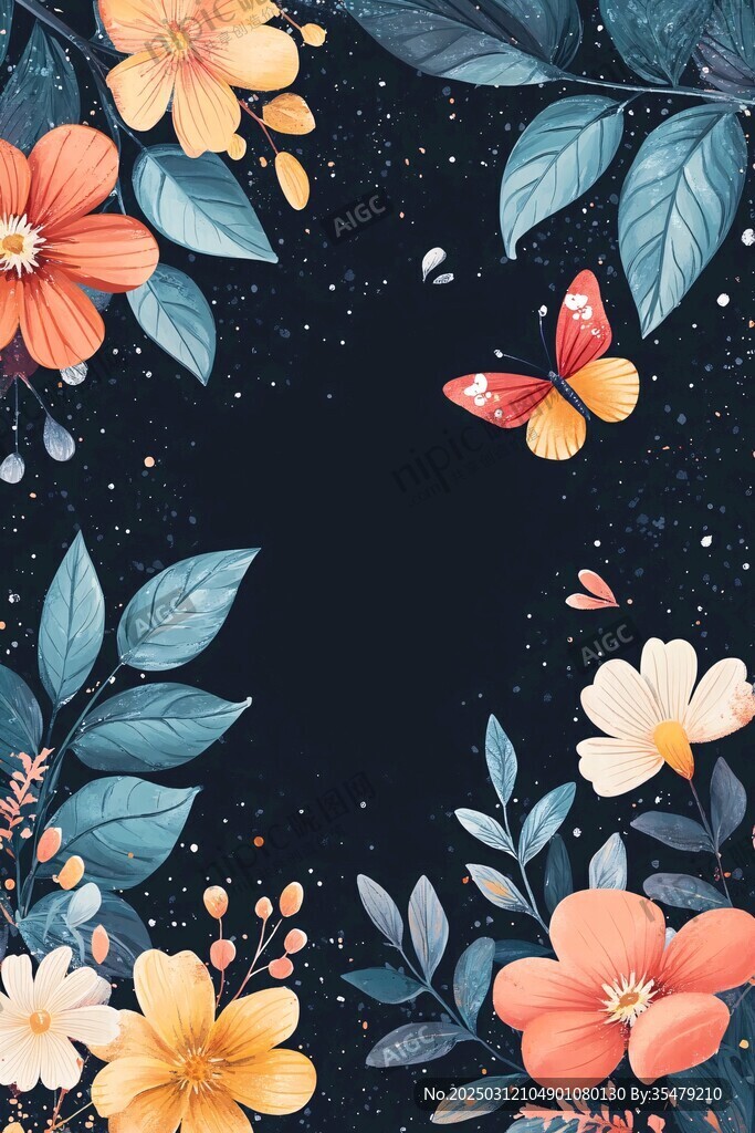 夜幕下的花卉盛宴