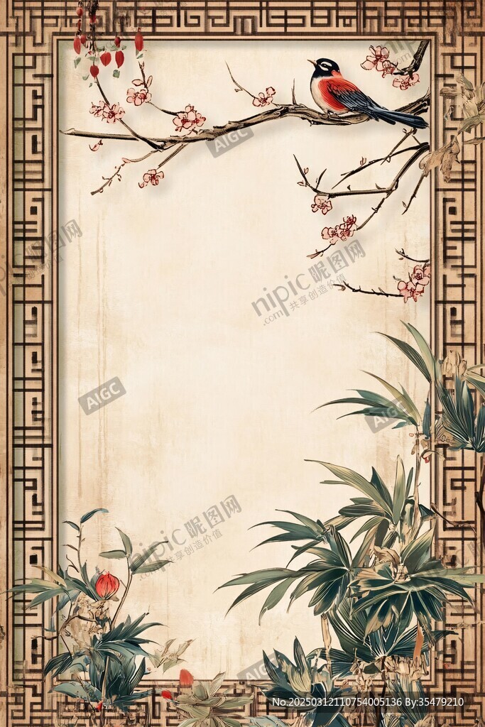 春鳥圖