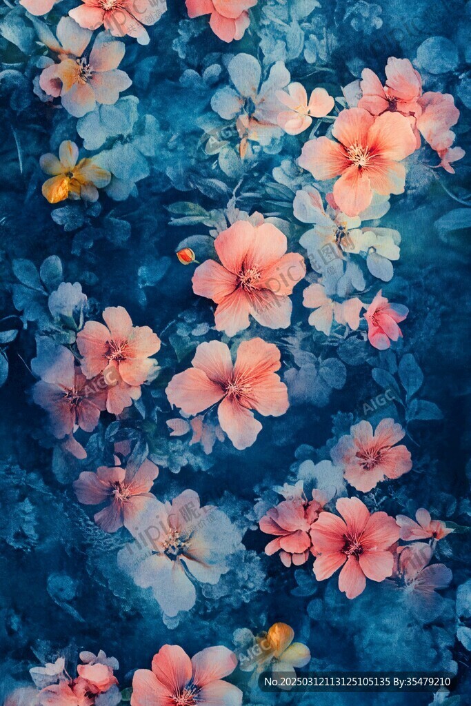 水彩花卉畫