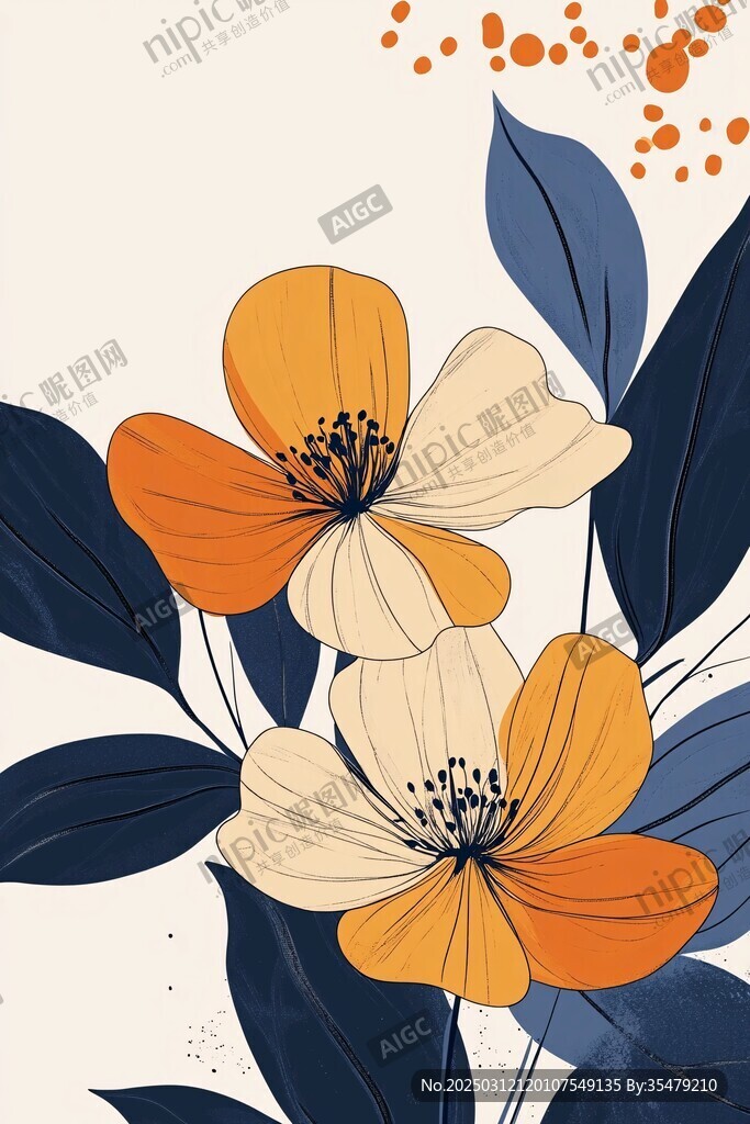 現代花卉藝術作品