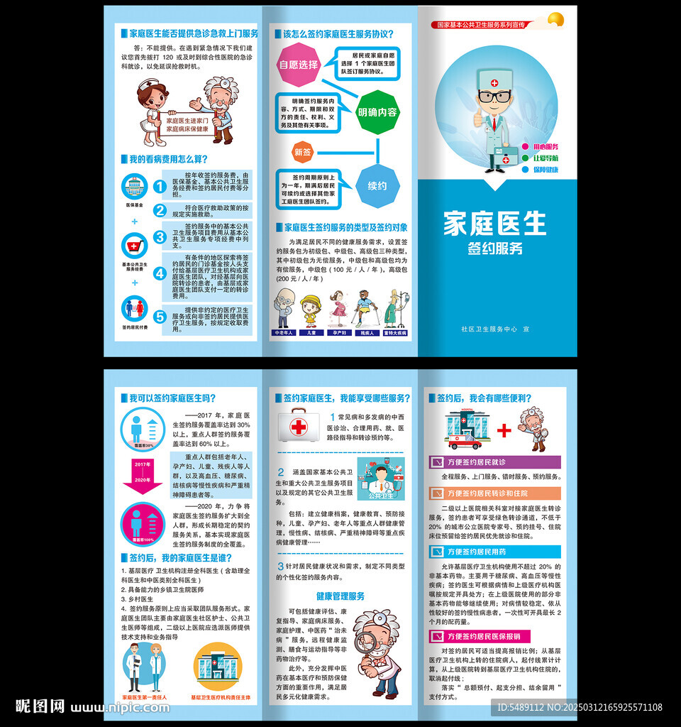 家庭醫生簽約折頁