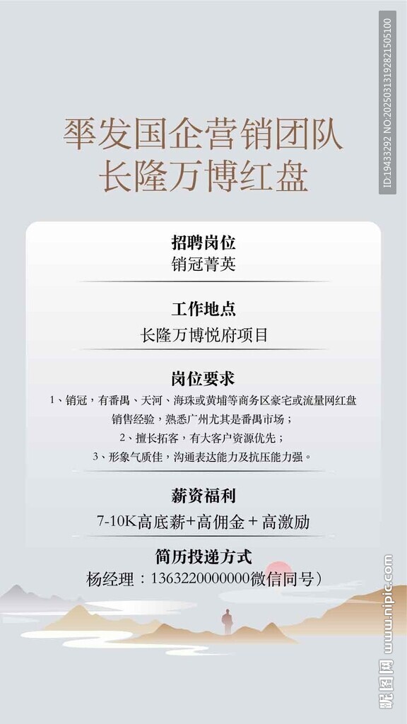  國企營銷團(tuán)隊(duì)長隆萬博紅盤精英