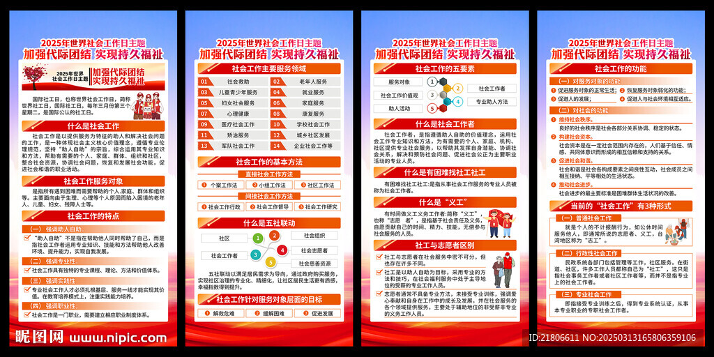 社工日宣傳知識