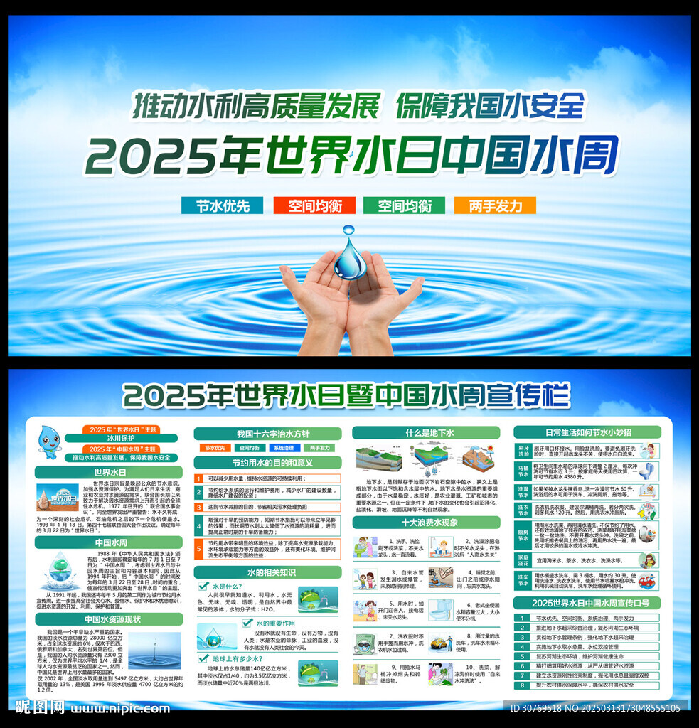 中國水周宣傳欄