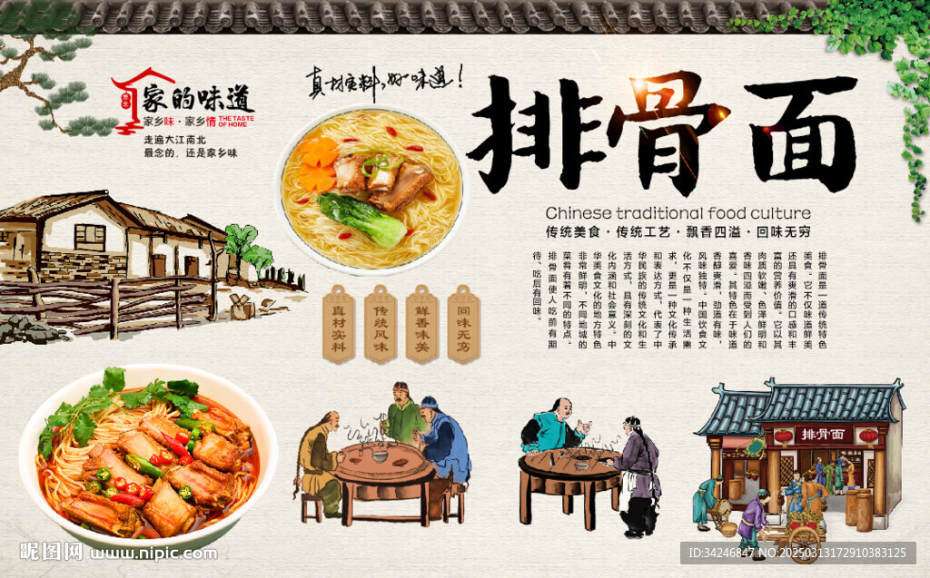 排骨面