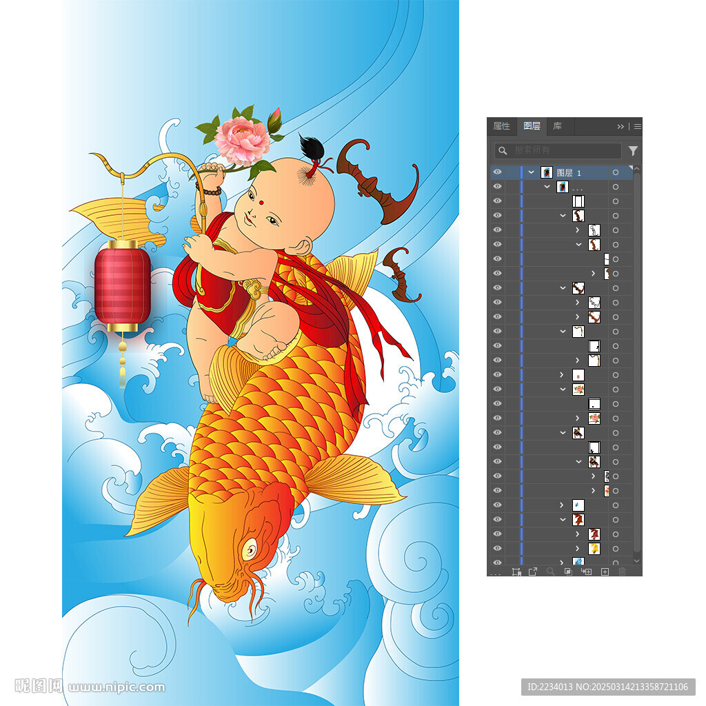 福娃鯉魚