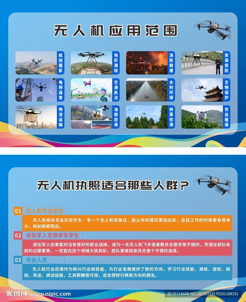 無人機展板