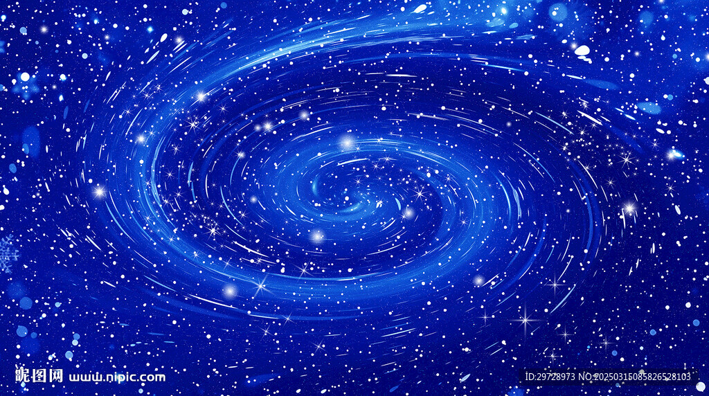 藍色宇宙星空旋渦軟膜天花吊頂
