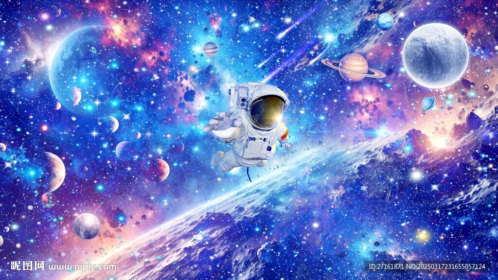 宇航員 遨游太空
