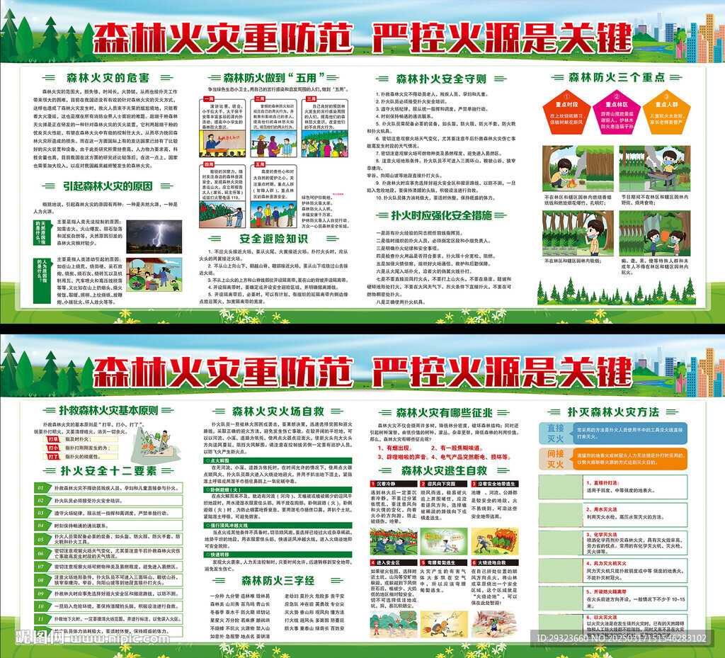 森林防火知識