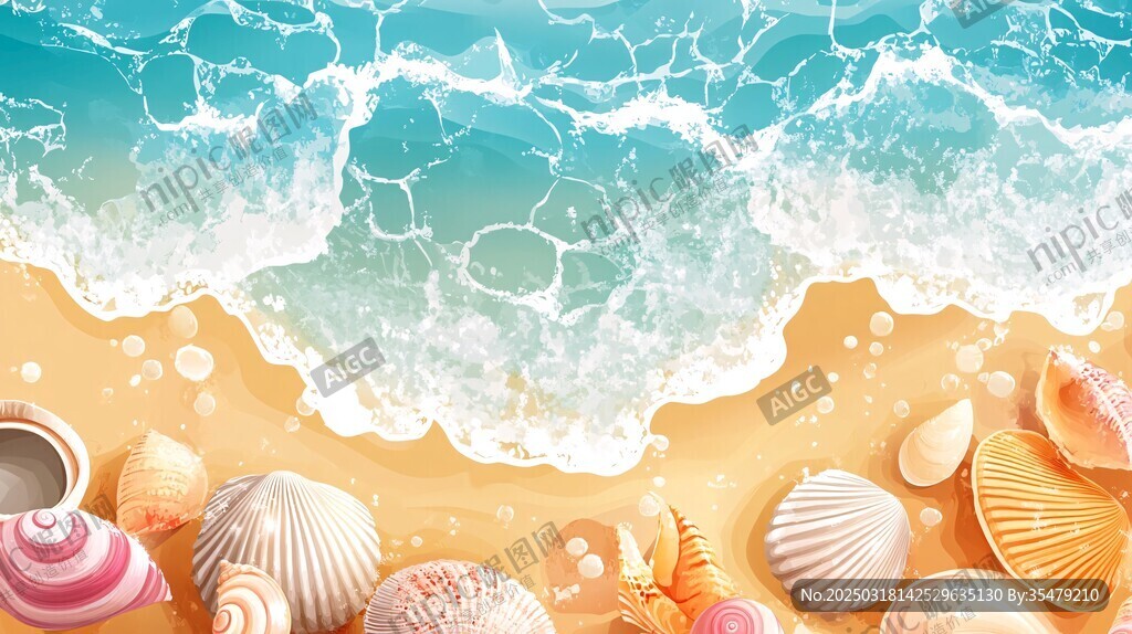 海浪與貝殼