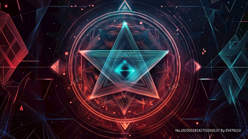 神秘幾何圖形宇宙