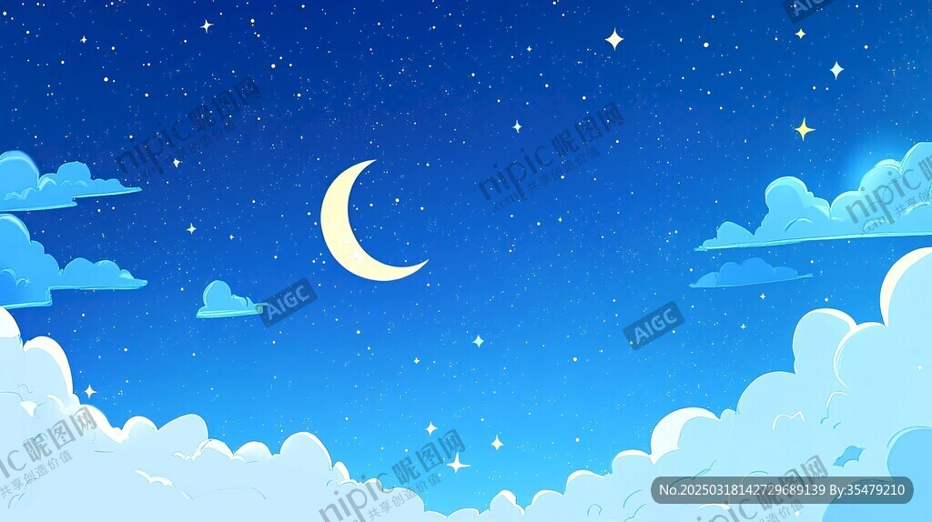 夜幕星空