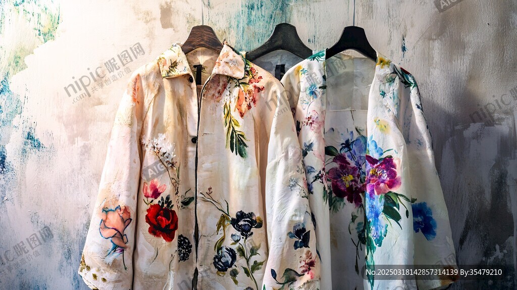 花卉印花服装 花卉印花服装