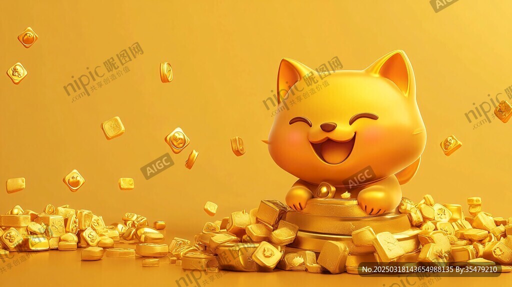 金色財(cái)富之貓