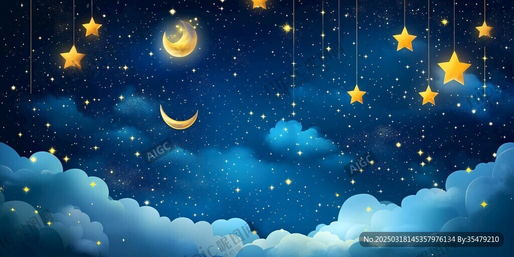 夜幕下的星空之謎