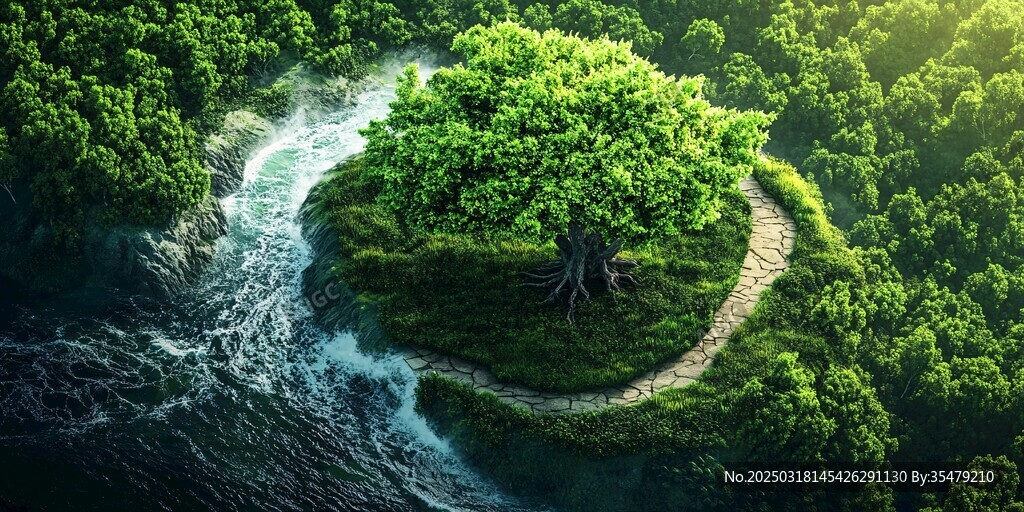 綠色夢(mèng)境中的自然之旅