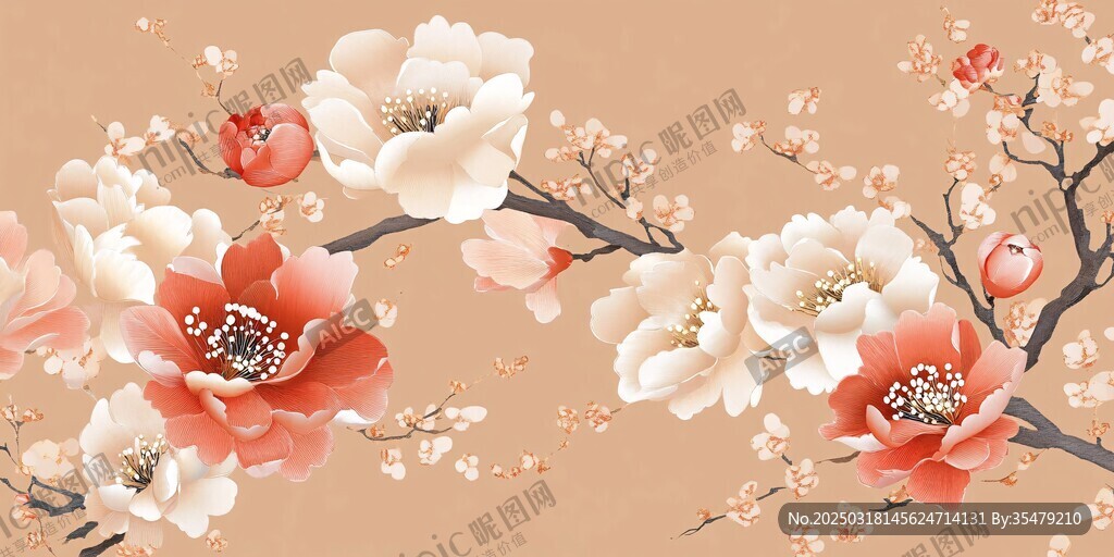 春日里 桃花朵朵開