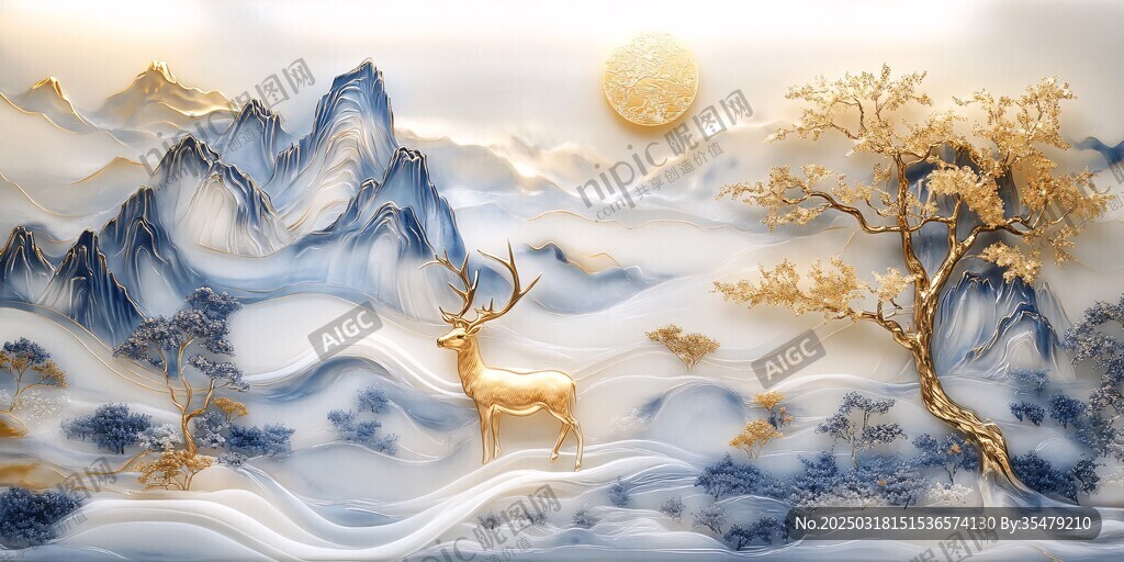 鹿角金鹿