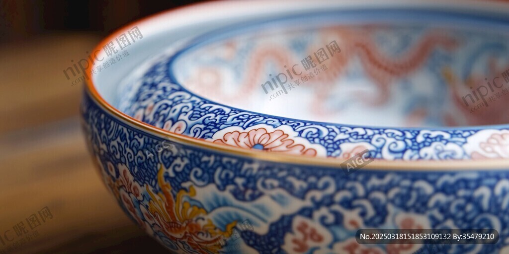 精美青花瓷碗