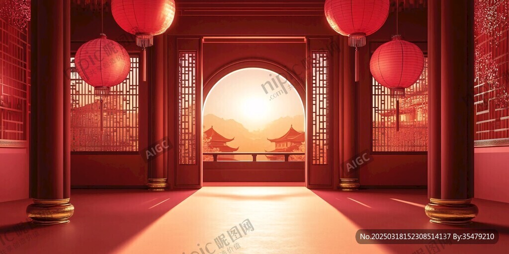 紅墻古韻 日出東方