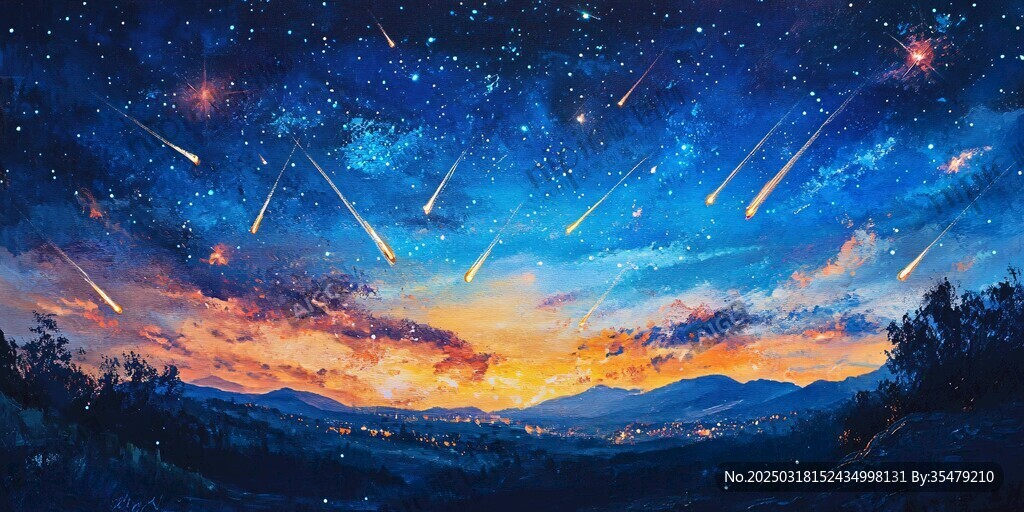 流星雨之夜
