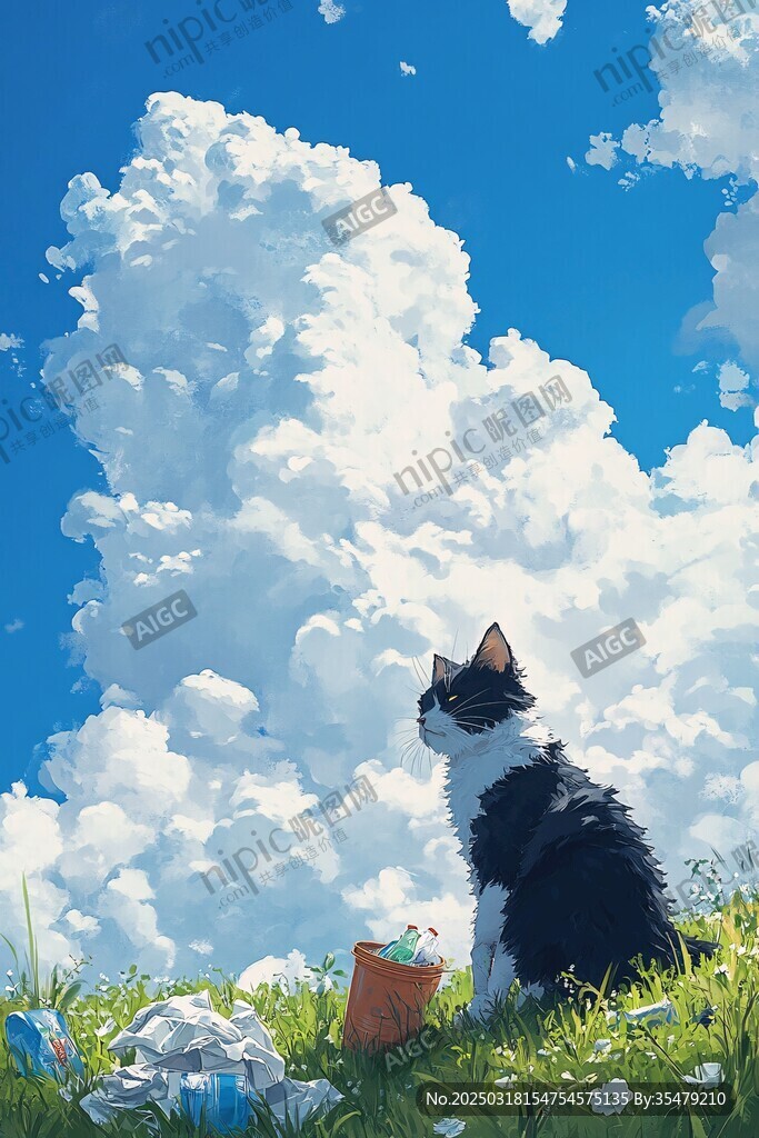 貓與天空