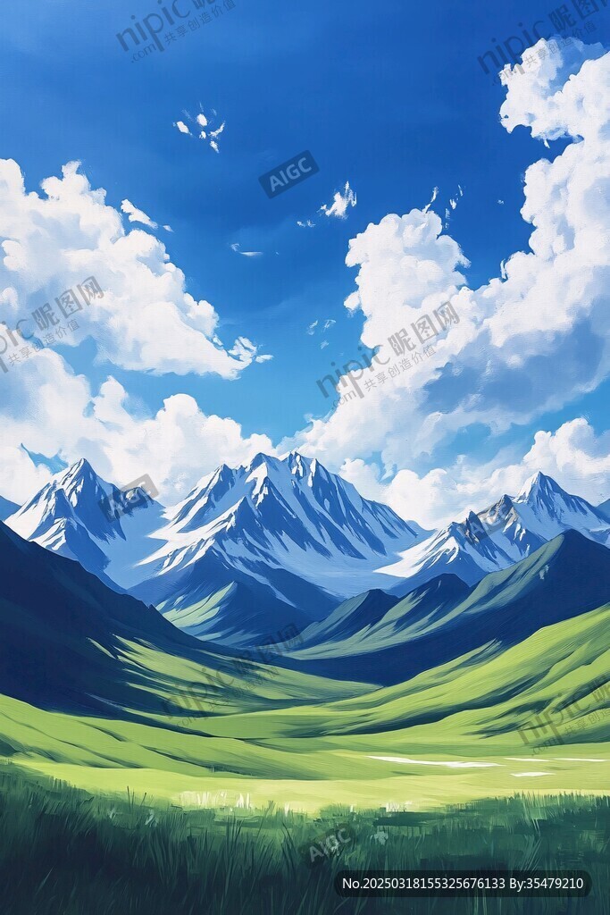 壯麗山景