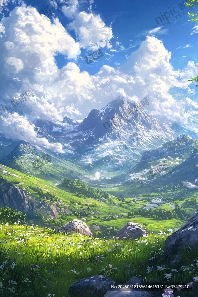 山谷中的寧?kù)o日子