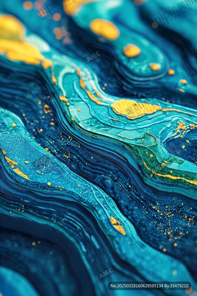 抽象的海洋之謎