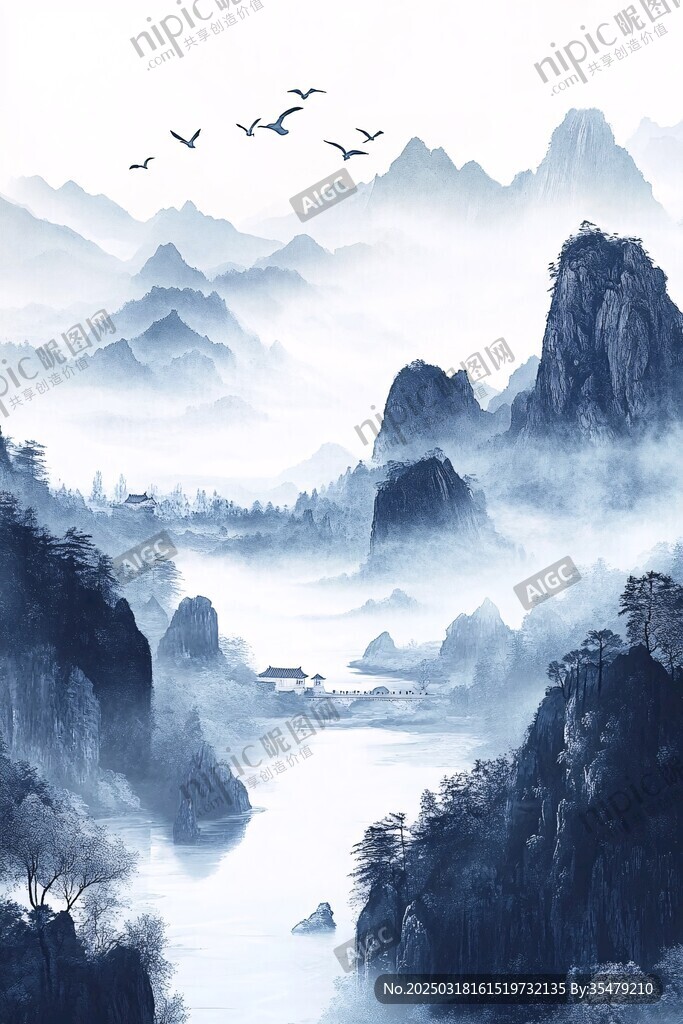 霧里看山水