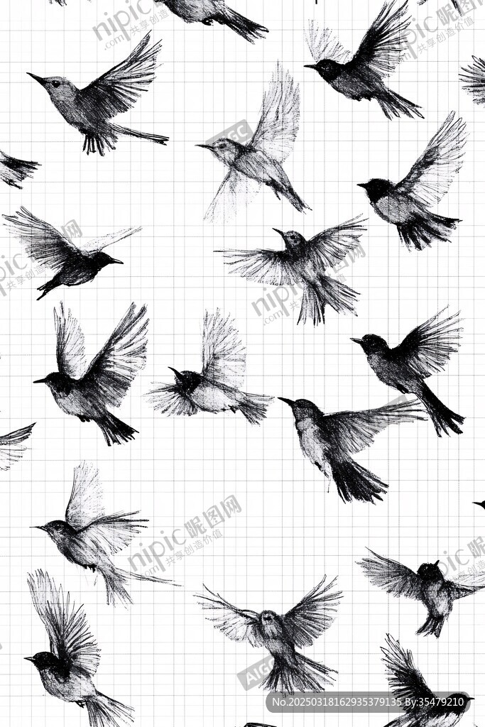 飛翔的鳥兒