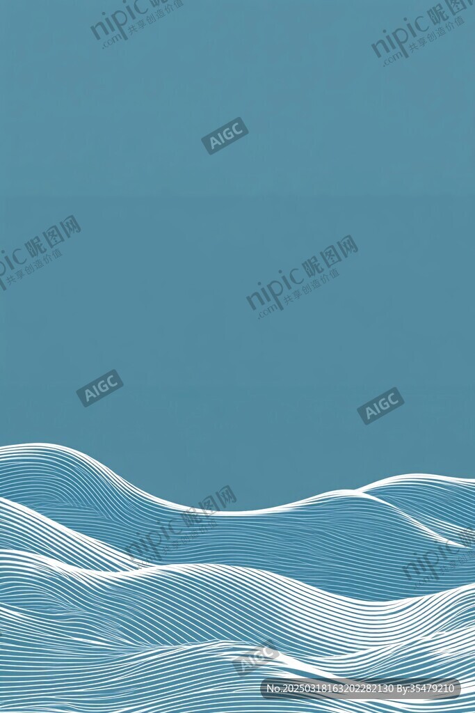 抽象線條藝術(shù)風(fēng)景