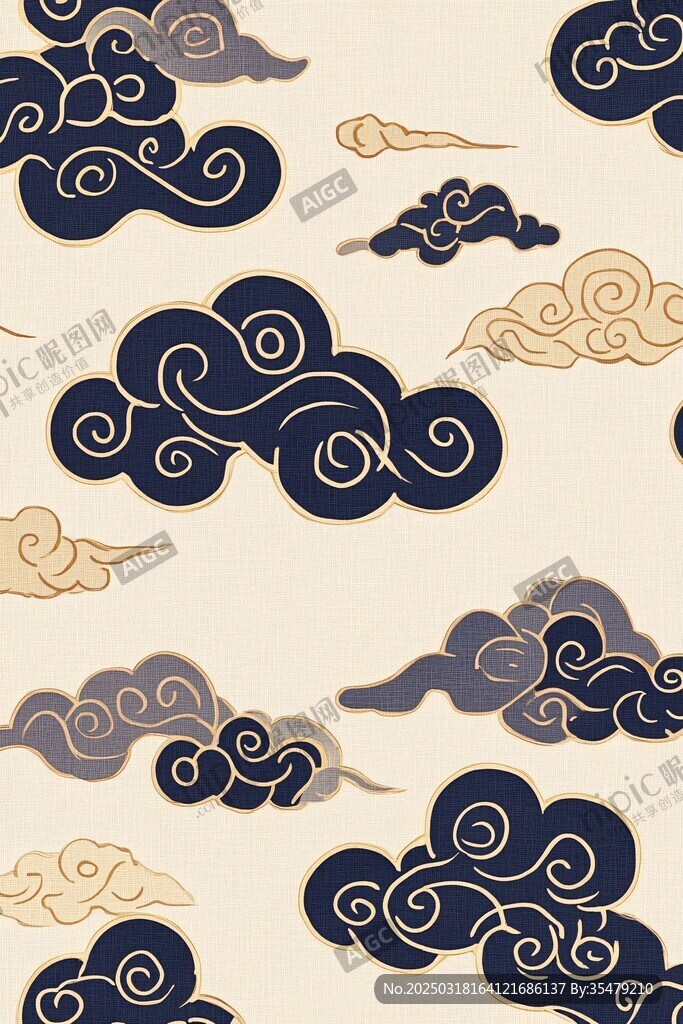 云紋圖案的藝術設計