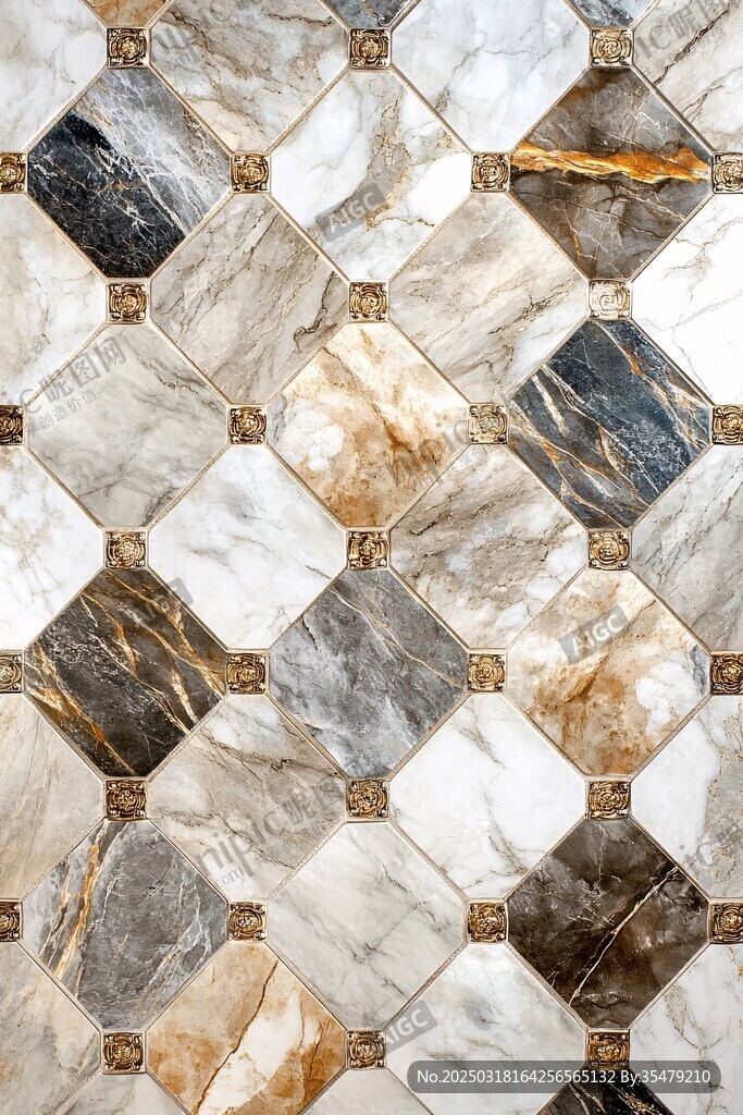 marble patterned tiles